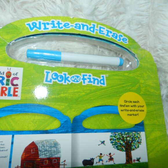 Eric Carle Write & Erase Look & Find Wipe Clean Farm Animals Learning Board🆕⚡🚚 - Picture 8 of 16